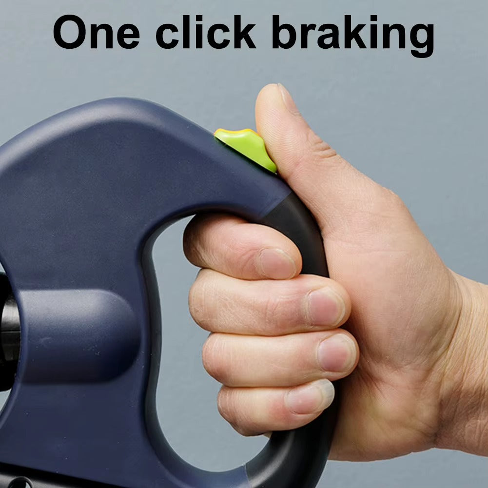 Double Headed Dog Leash Traction Rope with LED Light