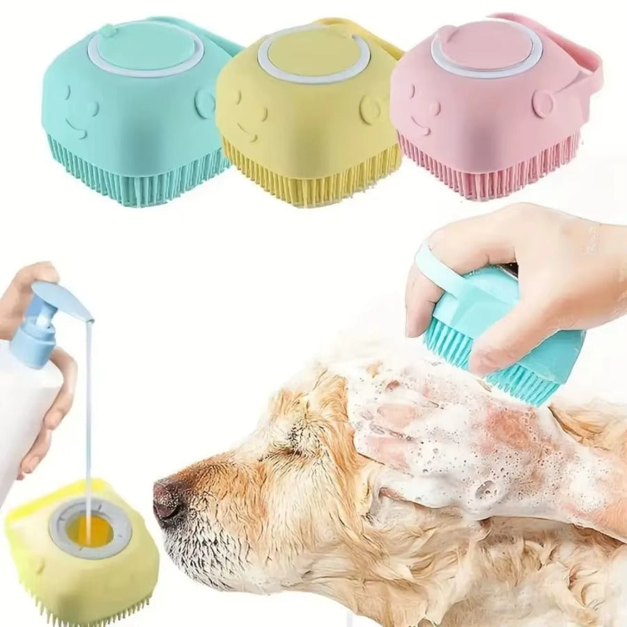 Soft Dog Bath Brush