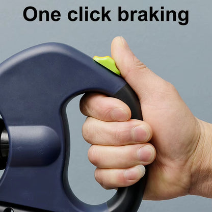 Double Headed Dog Leash Traction Rope with LED Light