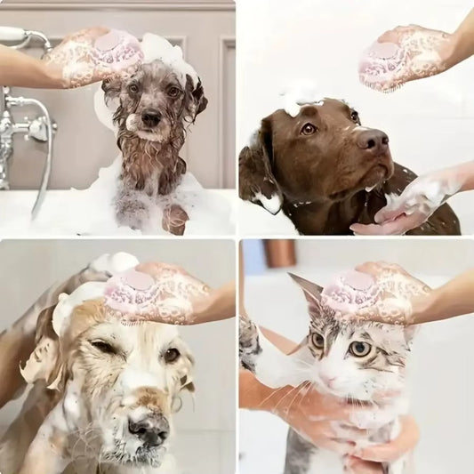 Soft Dog Bath Brush