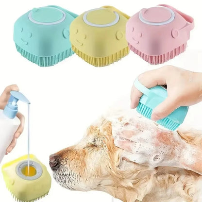 Soft Dog Bath Brush