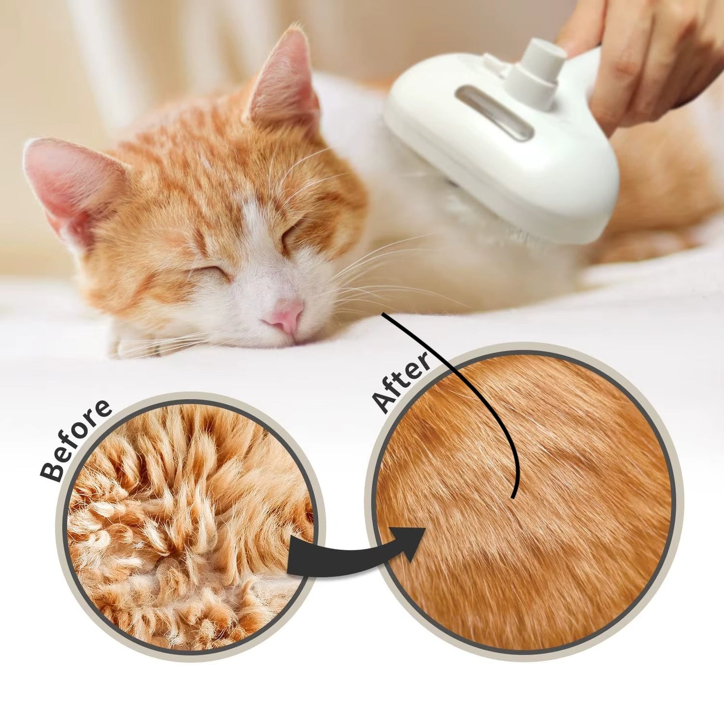 Cats Dogs Pet Grooming Brush